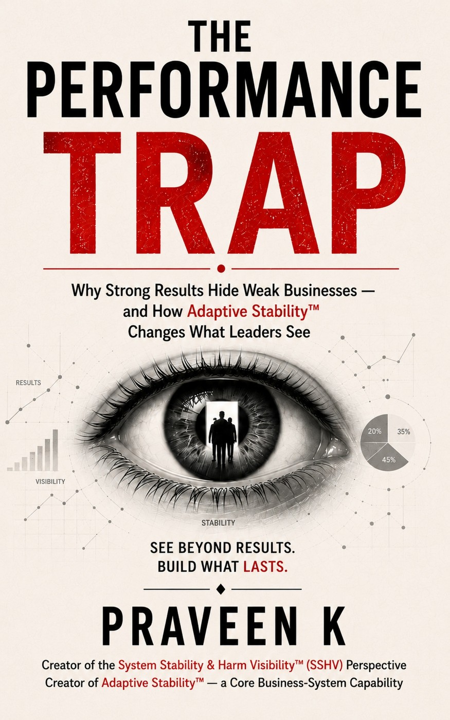 The Performance Trap — book by Praveen Krishnan